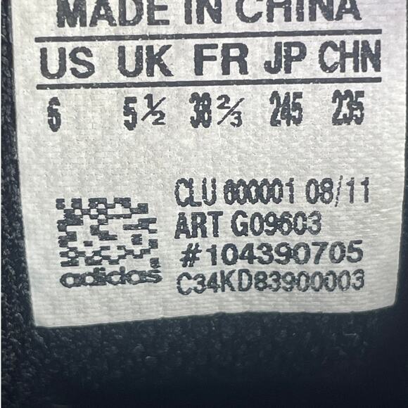 Adidas Mens Commander Lite TD Basketball Athletic Sneaker Shoe Size 6 Blk Silver - Picture 13 of 15